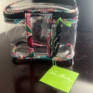 NWT Vera Bradley Clear Cosmetic Bag